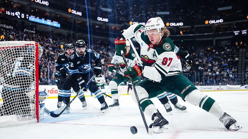 Kirill Kaprizov scores his NHL-leading 14th goal, Wild beat the Mammoth 3-1 — Burnsville Sports news