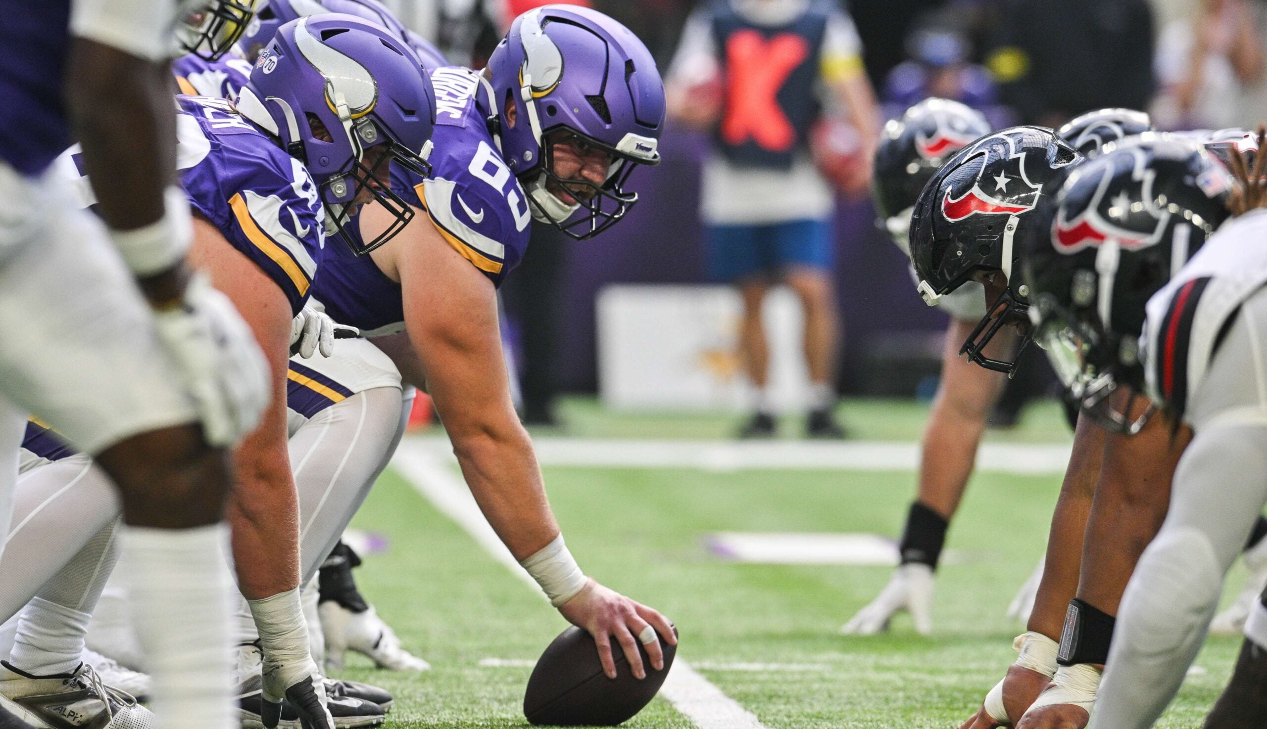 Did the Vikings Demote 1 Offensive Lineman? — Burnsville Sports news